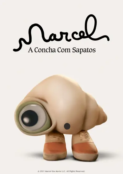 Capa Marcel, A Concha Com Sapatos (VO)