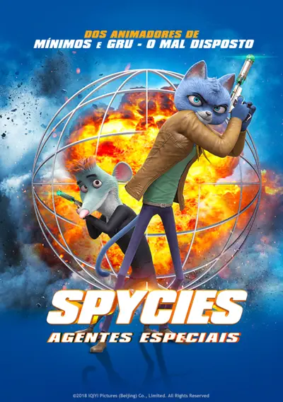 Capa Spycies – Agentes Especiais (VP)