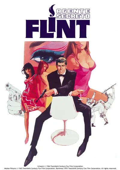 Capa Flint, Agente Secreto