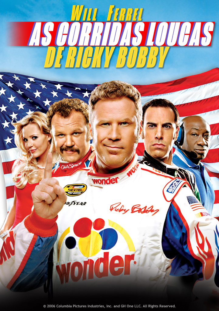 Capa As Corridas Loucas de Ricky Bobby