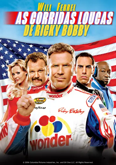 Capa As Corridas Loucas de Ricky Bobby
