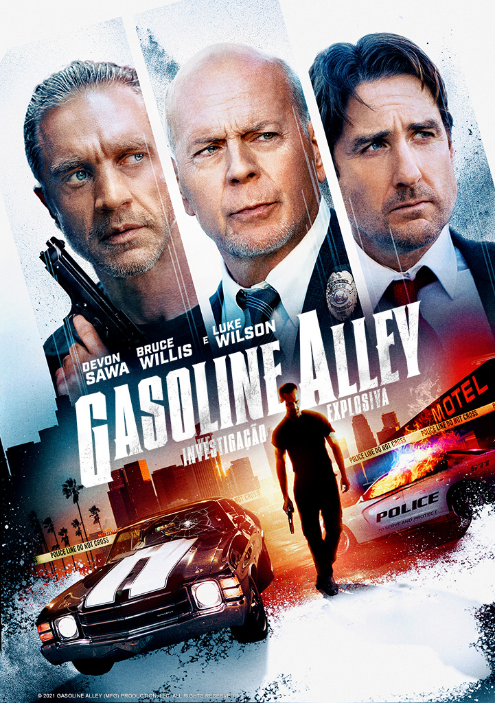 Capa Gasoline Alley: Investigação Explosiva