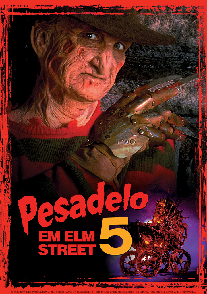 Capa Pesadelo em Elm Street 5