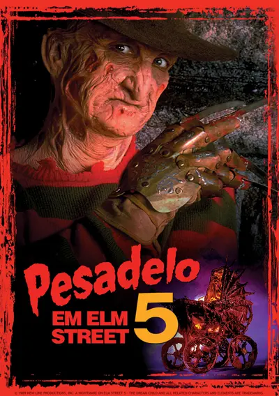 Capa Pesadelo em Elm Street 5