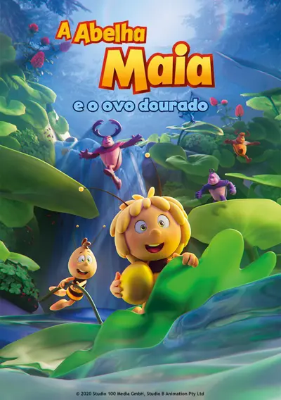 Capa A Abelha Maia e o Ovo Dourado (VP)