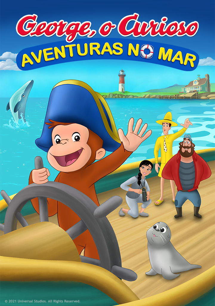 Capa George, o Curioso: Aventuras no Mar