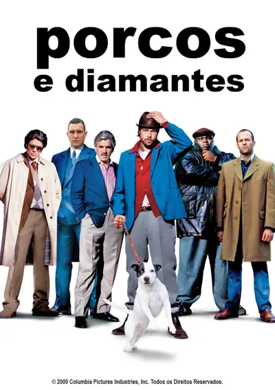 Capa Snatch - Porcos e Diamantes