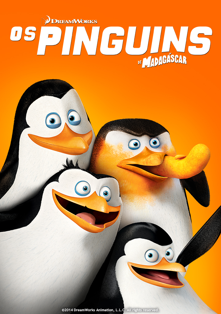 Capa Os Pinguins de Madagáscar (VO)