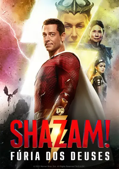 Capa Shazam! Fúria Dos Deuses