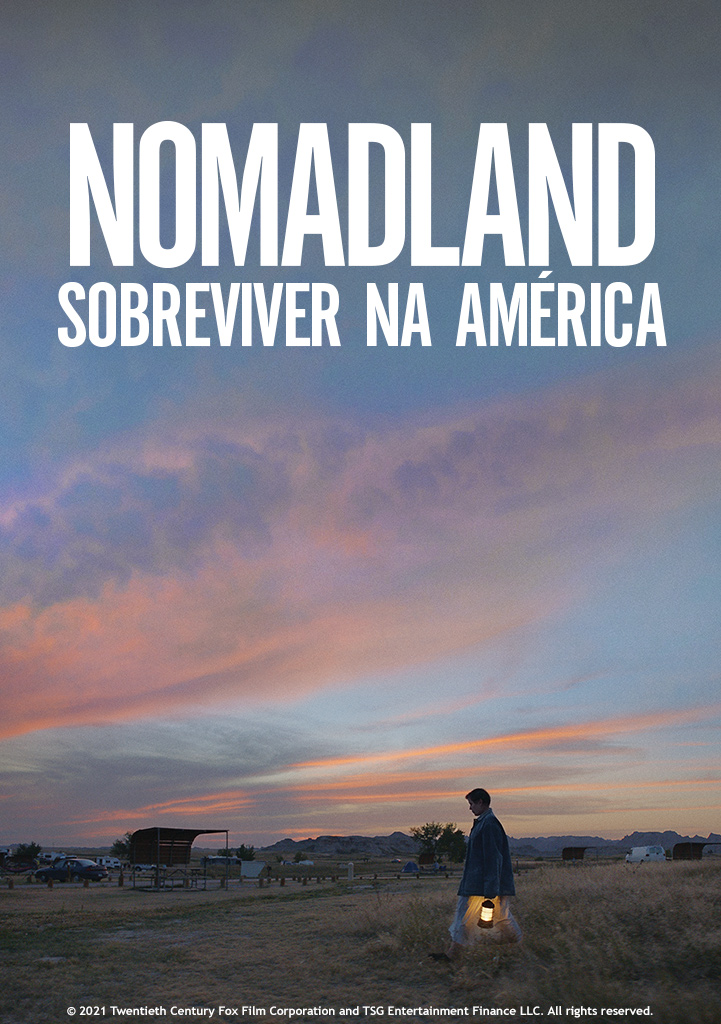 Capa Nomadland - Sobreviver Na América
