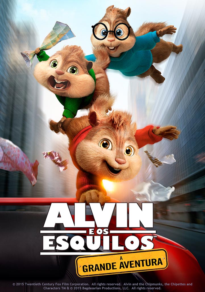Capa Alvin E Os Esquilos: A Grande Aventura (VO)