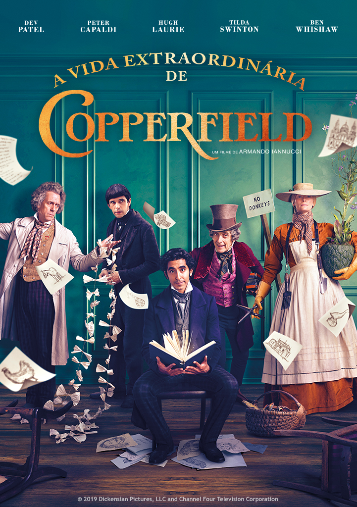 Capa A Vida Extraordinária de David Copperfield