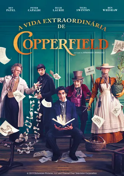 Capa A Vida Extraordinária de David Copperfield