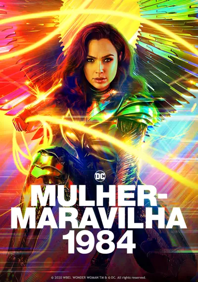 Capa Mulher-Maravilha 1984
