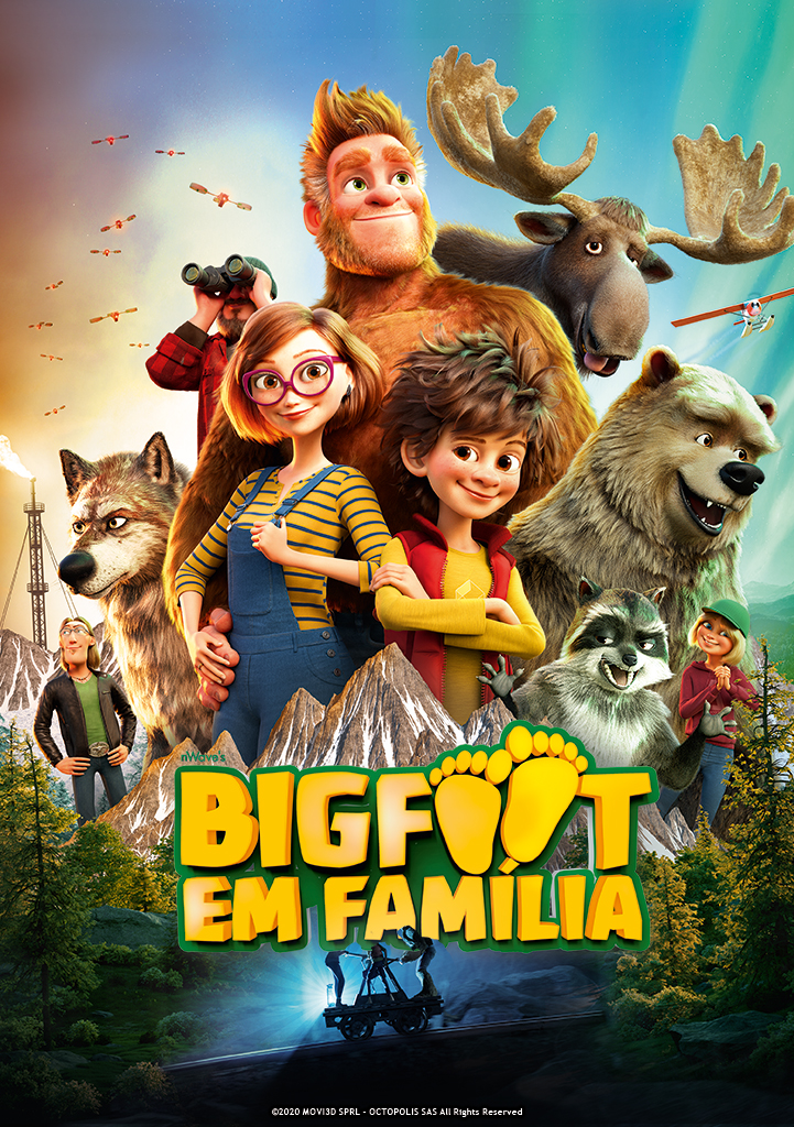 Capa Bigfoot Em Família (VP)