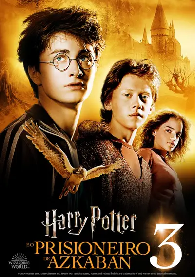 Capa Harry Potter e o Prisioneiro de Azkaban
