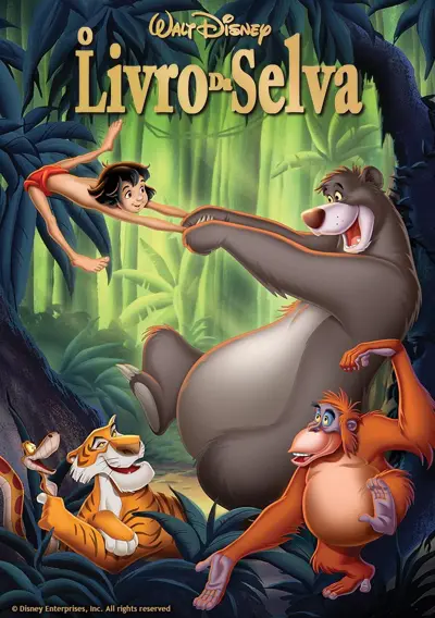 Capa O Livro Da Selva (VO)