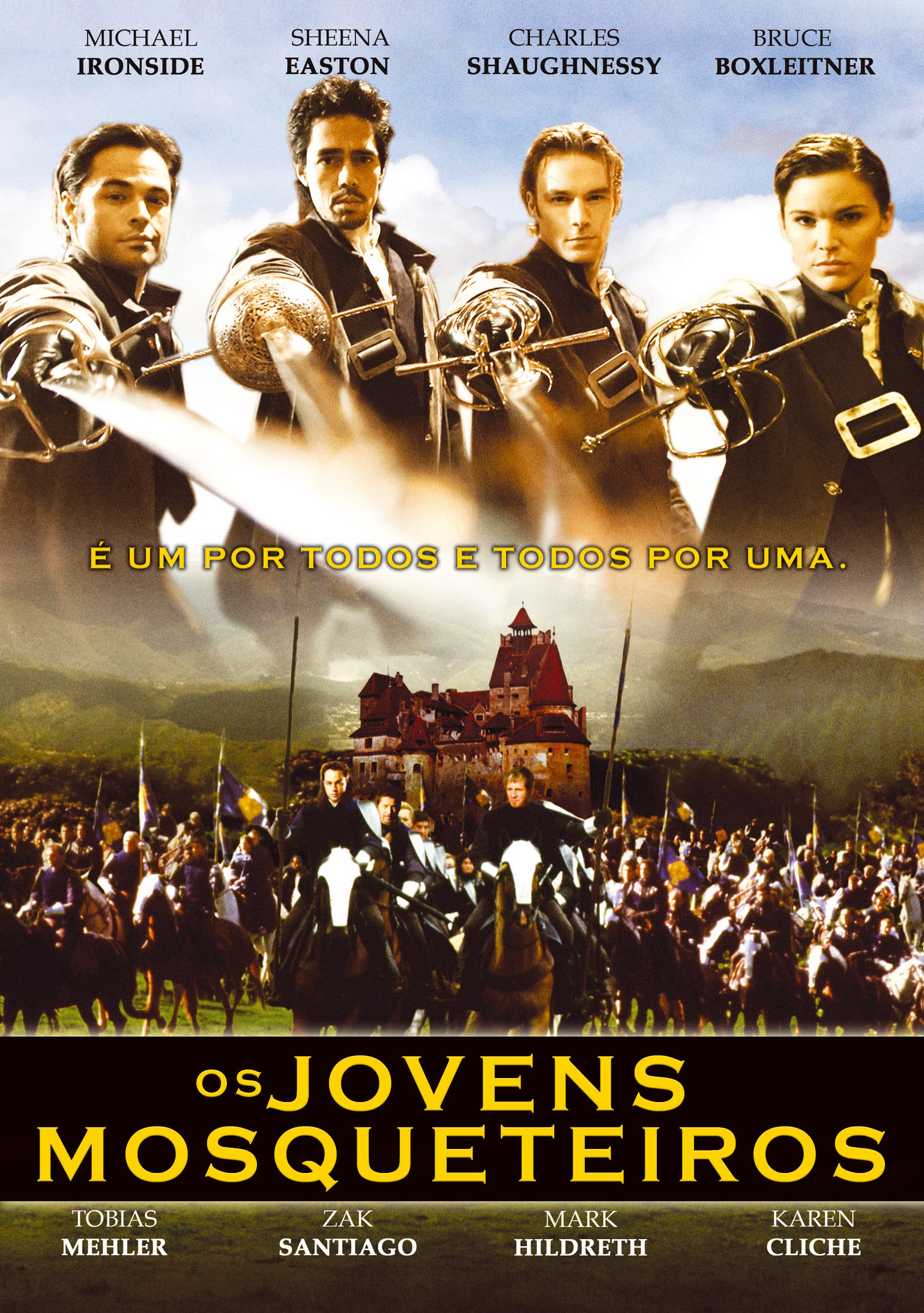 Capa Os Jovens Mosqueteiros