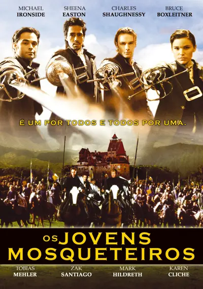 Capa Os Jovens Mosqueteiros