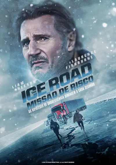 Capa The Ice Road - Missão De Risco