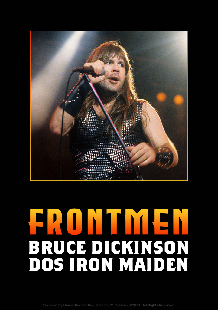 Capa Frontmen: Bruce Dickinson dos Iron Maiden