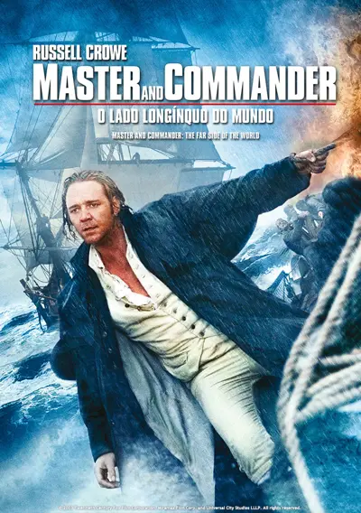 Capa Master e Commander - O Lado Longínquo do Mundo