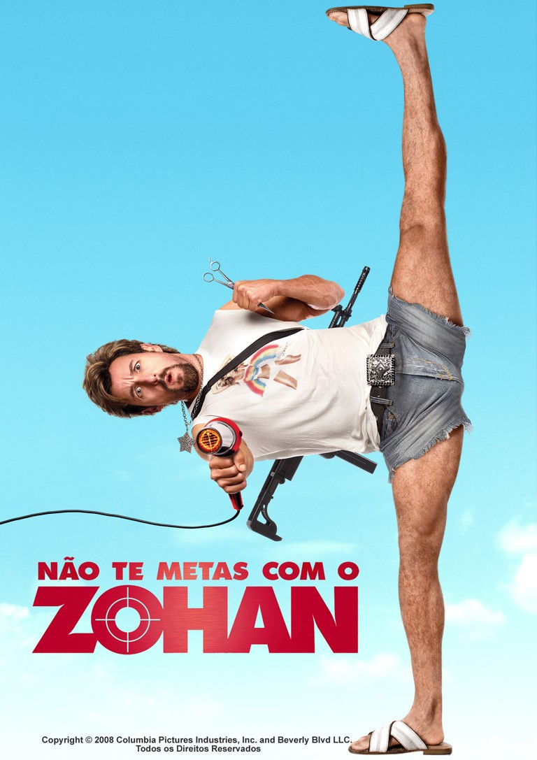 Capa Não te Metas com o Zohan