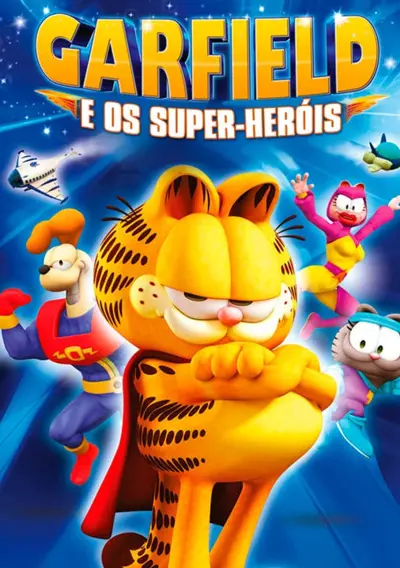 Capa Garfield E Os Super-Heróis (VP)