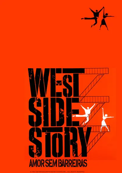 Capa West Side Story - Amor Sem Barreiras