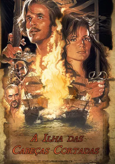 Capa A Ilha das Cabeças Cortadas