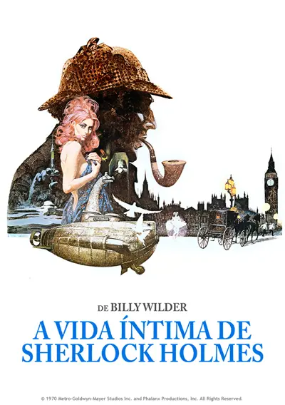 Capa A Vida Íntima de Sherlock Holmes