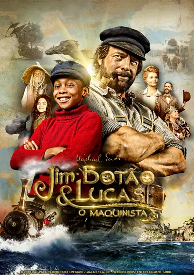 Capa Jim Botão E Lucas, O Maquinista (VP)