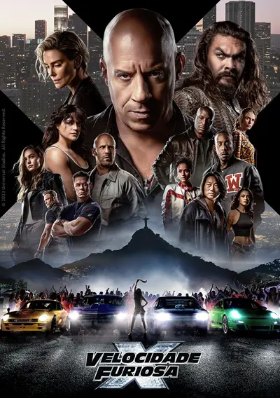 Capa Velocidade Furiosa X