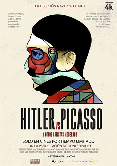 Capa Hitler VS Picasso: A Obsessão Nazi Pela Arte