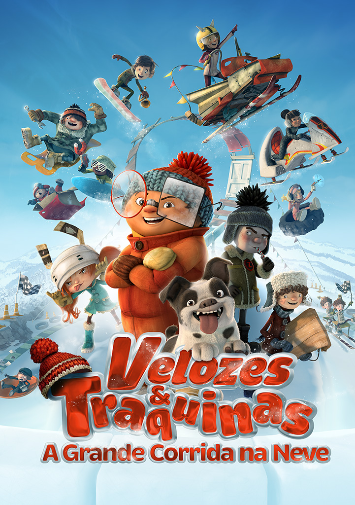 Capa Velozes & Traquinas: A Grande Corrida na Neve (VP)