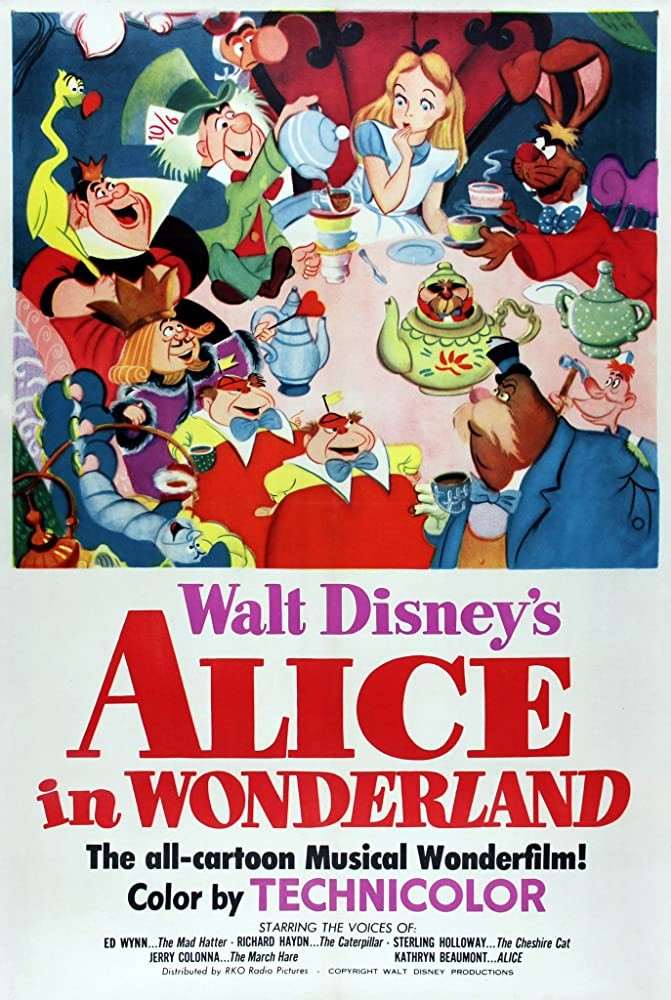Capa Alice no País das Maravilhas (1951) (VP)