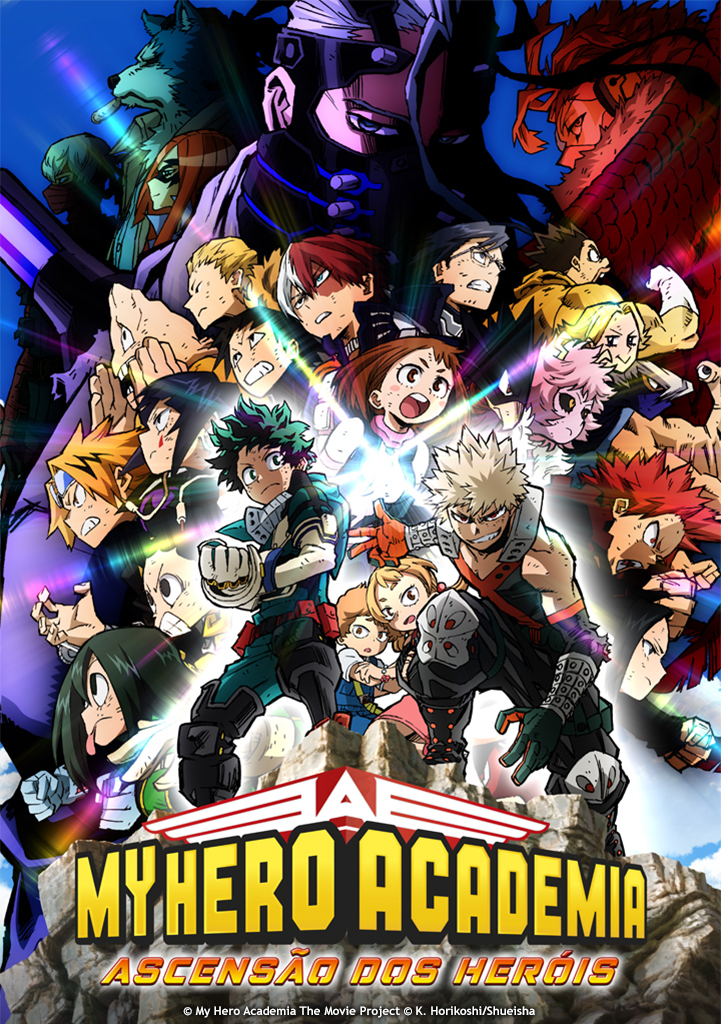 Capa My Hero Academia - Ascensão dos Heróis (VP)