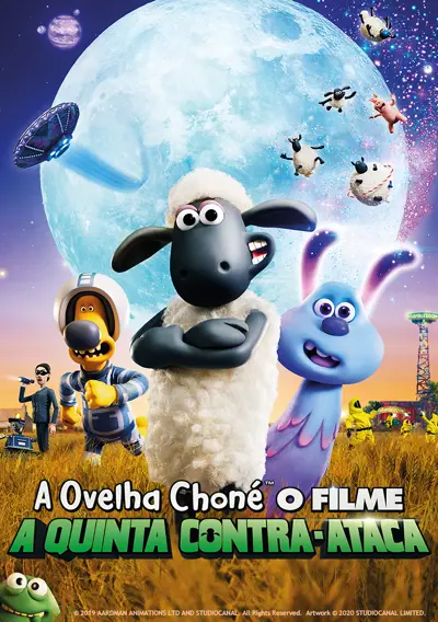 Capa A Ovelha Choné, O Filme: A Quinta Contra-Ataca (VO)