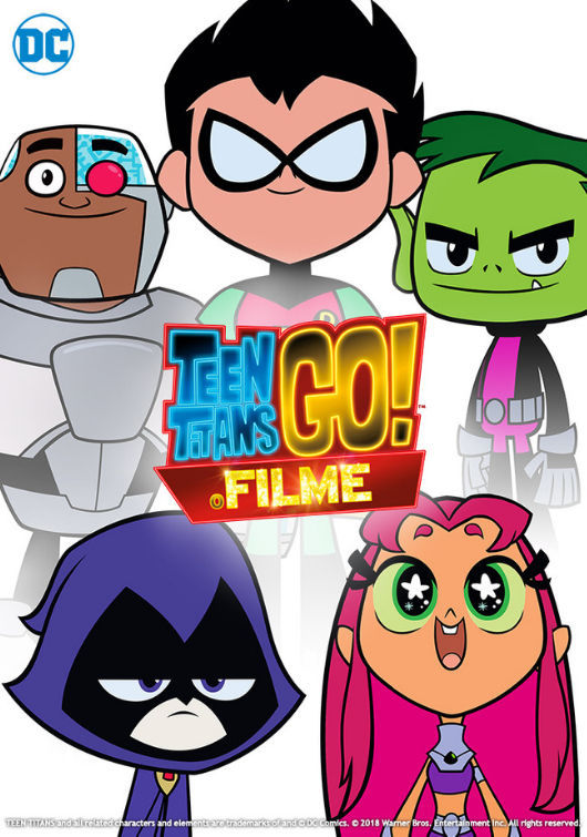 Capa Teen Titans Go! O Filme (VO)