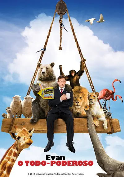 Capa Evan, o Todo-Poderoso