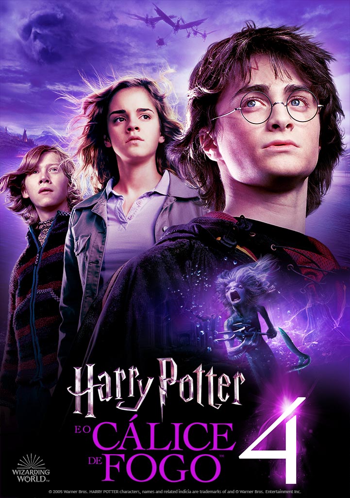 Capa Harry Potter e o Cálice de Fogo