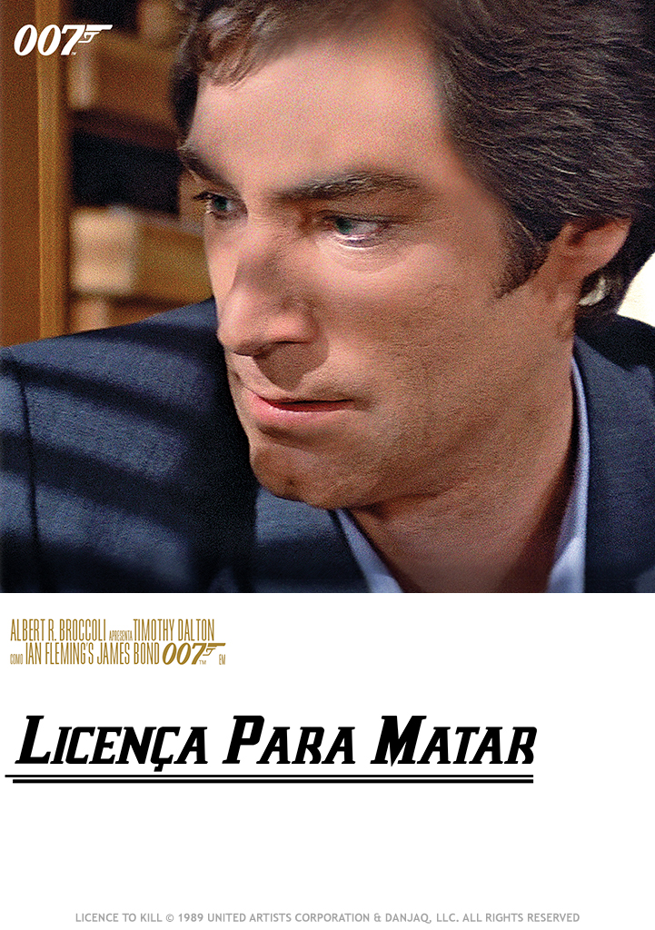 Capa 007 - Licença Para Matar