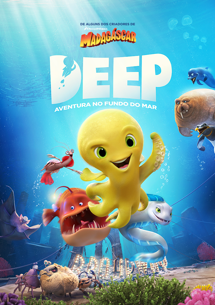 Capa Deep: Aventura No Fundo Do Mar (VP)