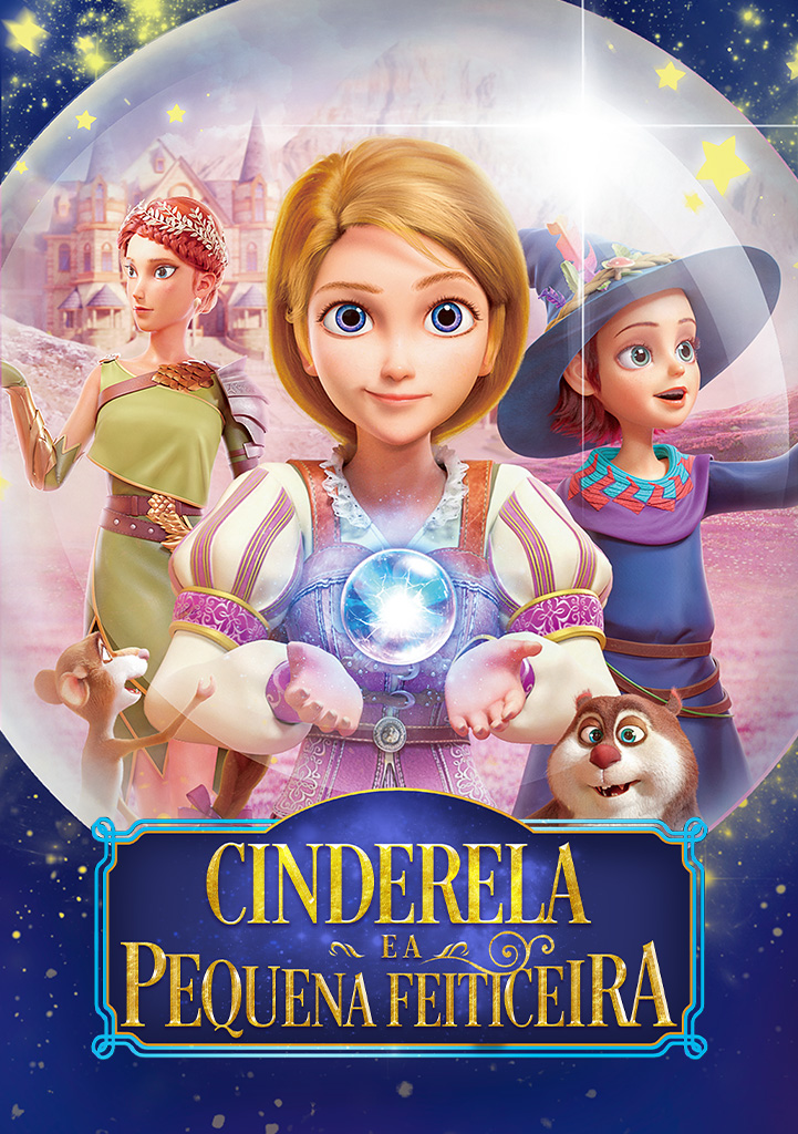 Capa Cinderela E A Pequena Feiticeira (VP)