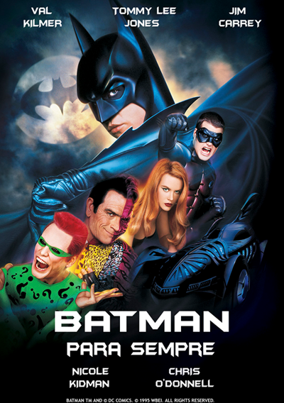 Capa Batman para Sempre