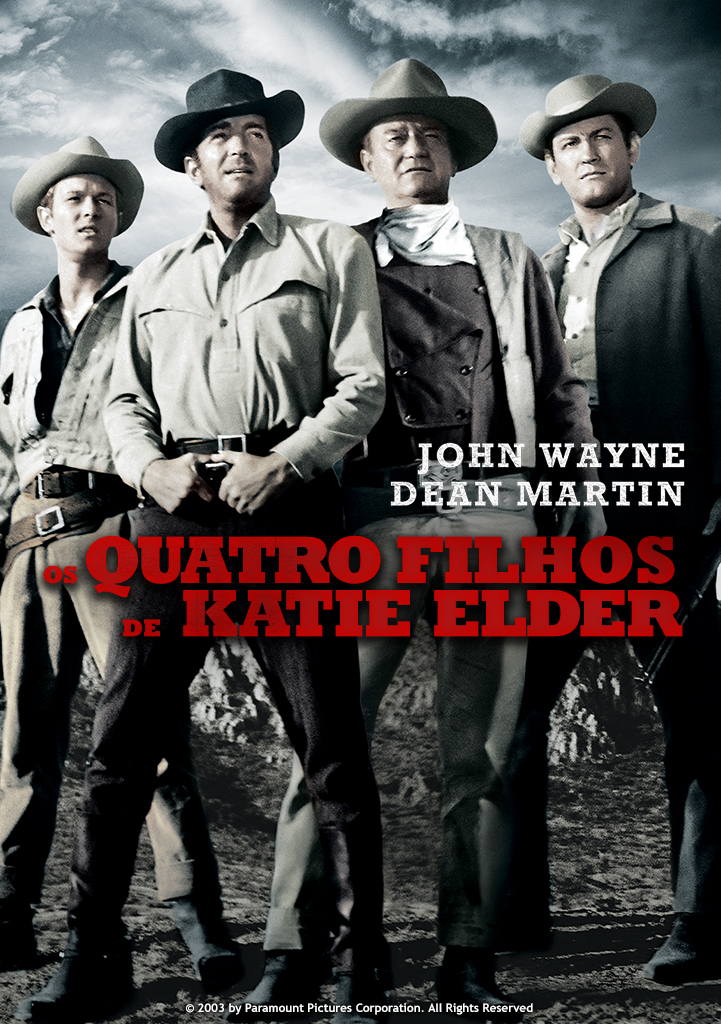 Capa Os Quatro Filhos de Katie Elder