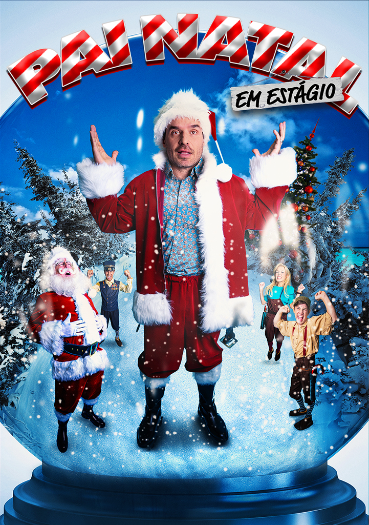 Capa Pai Natal em Estágio