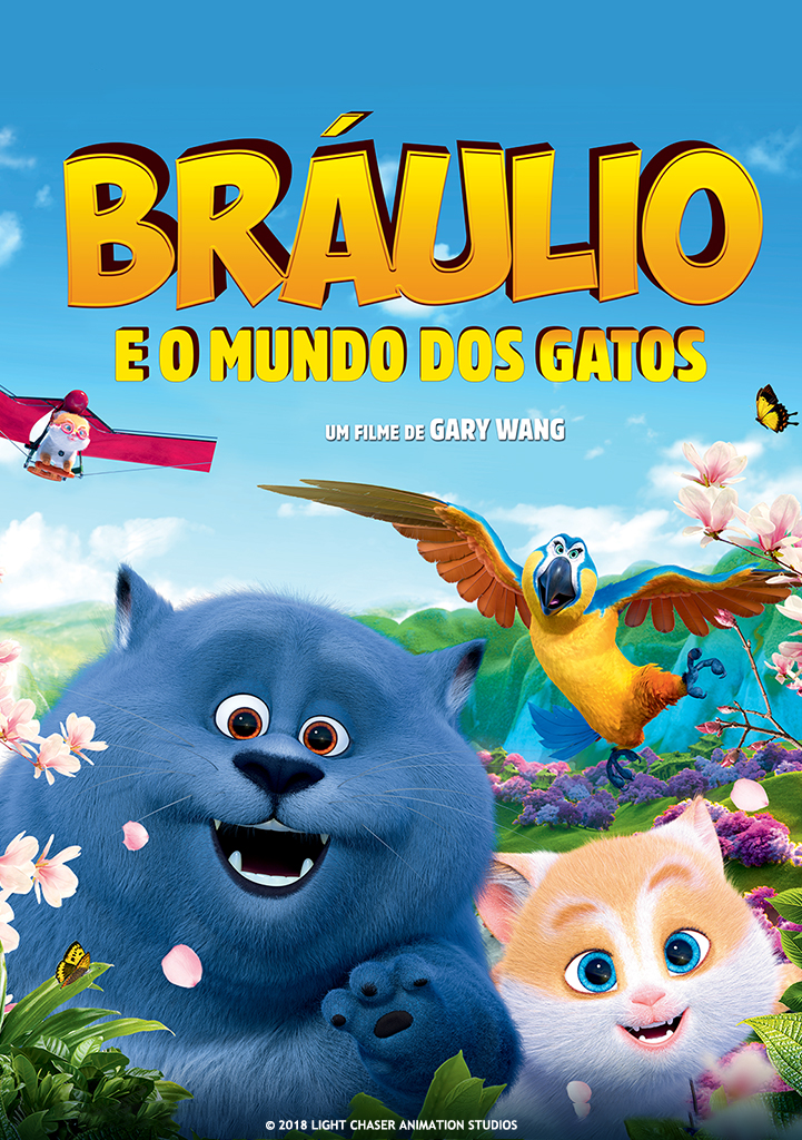 Capa Bráulio E O Mundo Dos Gatos (VP)
