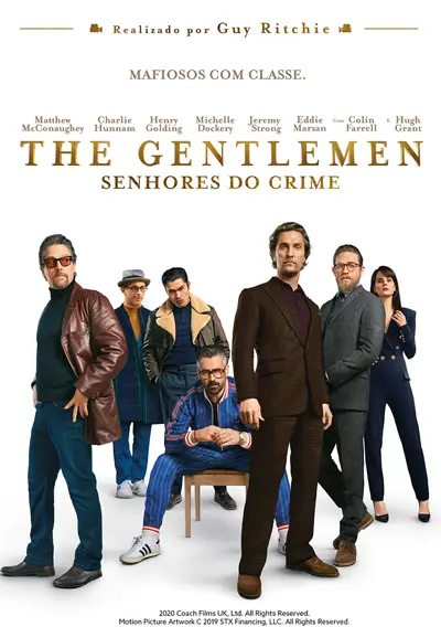 Capa The Gentlemen - Senhores Do Crime