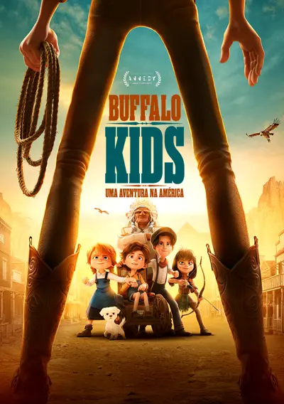 Capa Buffalo Kids: Uma Aventura na América (VP)